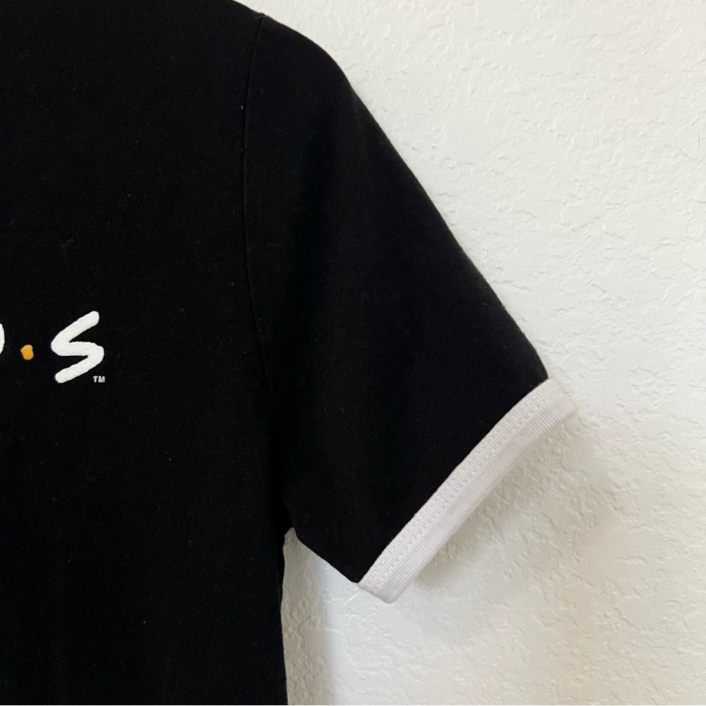 2/$30 Friends cropped logo tee by Love Tribe.  Size Small - Picture 4 of 9